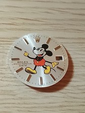 dial quadrante argento Mickey