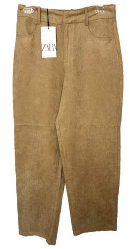 Pantalone donna zara ecopelle - zara,