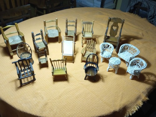 Sedie miniatura lotto di - sedie,