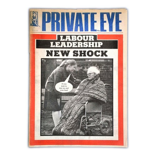 Private eye magazine issue 554 - eye,