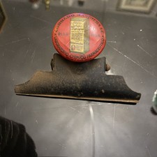 PINZA FERMAFOGLI PUBBLICITARIA LABORATORIO CHIMICO FARMACEUTICO PISA