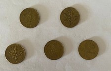 Lotto 5 Monete da 20 lire del 1958 -RIF.21A