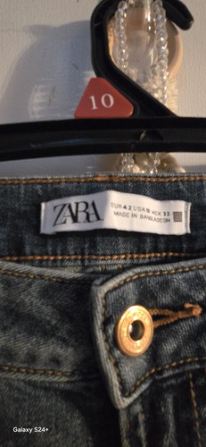 Jeans skinny zara donna blu - zara,