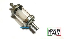 FILTRO BENZINA IN VETRO 8mm 100% MADE IN ITALY VESPA 50- PK- PX 125/150/200