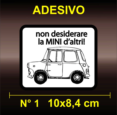 Adesivi sticker mini bmw - |,