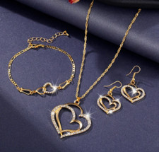 Set gioielli cuore donna donna