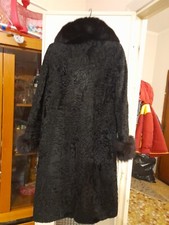 pelliccia astrakan con visone