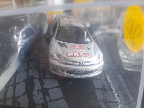Peugeot 206 rally modellino - rally,