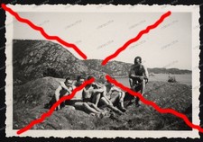 Foto-Kleven-Mandal-Fylke-Agder-Norwegen-Halb-Nackte-Soldaten-Half-Nude-2.WK-43