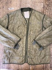 M-65 LINER Jacket Giacca Cold Weather Verde Made Usa Tg M Vintage Army 80’s