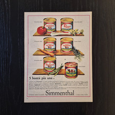 1960 Simmenthal - Original AD
