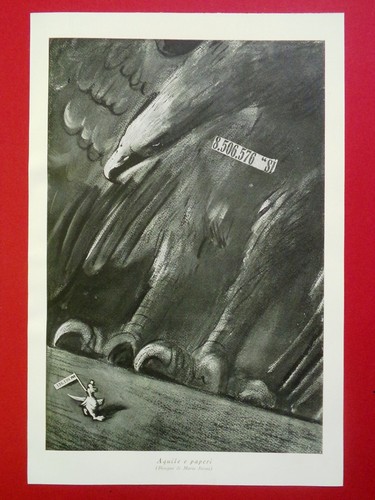 Stampa del 1929 aquile - del,