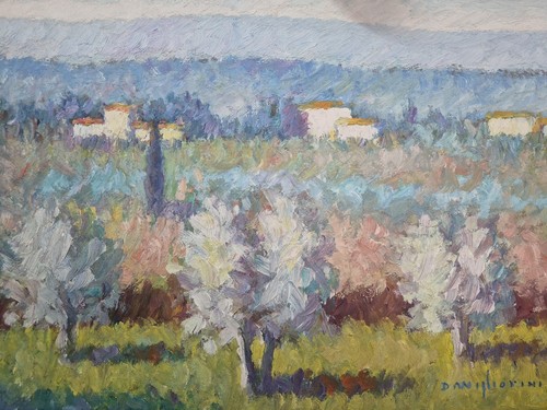 Dipinto olio tavola - dipinto,
