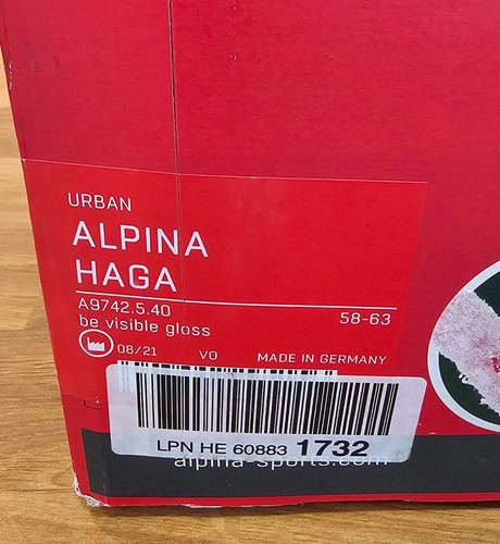 Casco bici alpina haga urban - alpina,