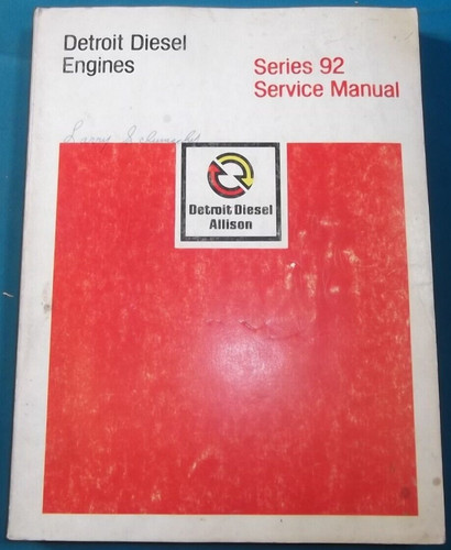 Detroit diesel 6v92 8v92 - 6v92, 12v92