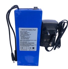 BATTERIA A LITIO RICARICABILE 12V 15AH 15000mA Discarge 6A + CARICABATTERIA 2Ah