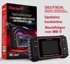 iCarsoft MB V2.0 II dispositivo diagnostico profondo per Mercedes Sprinter Smart + supporto