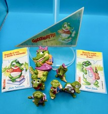 Kinder Ferrero Vintage 1992  i Coccodritti set 9 action figure e varie