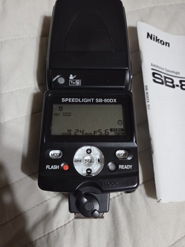 Nikon speedlight 80dx - nikon, sb-80dx
