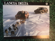 POSTER LANCIA DELTA GT