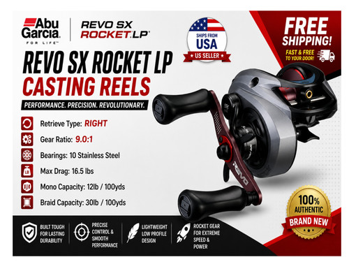 Abu garcia revo rocket lp - revo,
