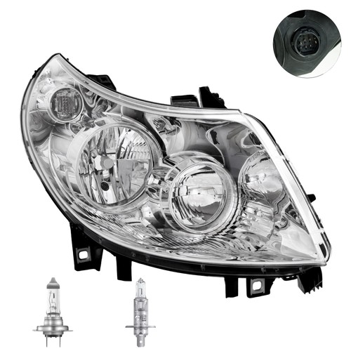 Faro alogeno destro per - faro,