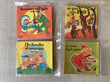 4 LIBRICINI ANNI 60 BIMBI WALT