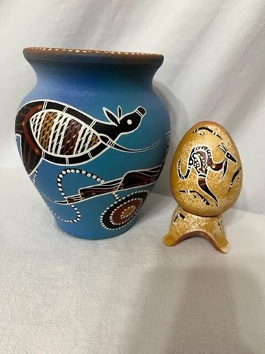 Vaso uovo ceramica - in, di