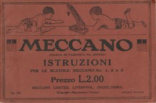 Meccano - istruzioni per le