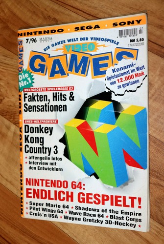 1996 rivista videogiochi