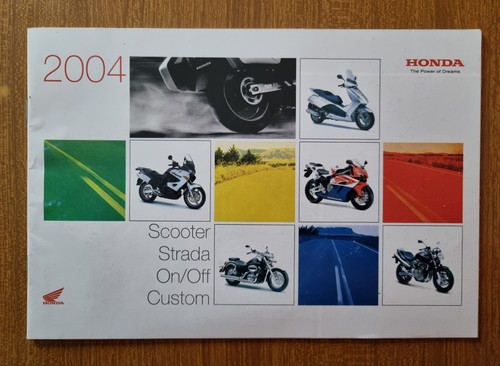 Catalogo generale moto honda - moto,