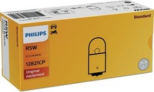 10x PHILIPS 12821CP Lampadina