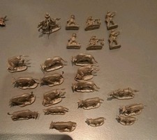 ATLANTIC HO H0 1/87 '70 FAR WEST STORY  CACCIA AL BISONTE & BUFFALO BILL 25 pz