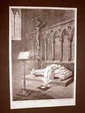 Esposizione d'arte di Brera del 1876 Tomba di Gaston de Foix - Saverio Altamura