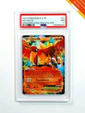 Pokemon PSA 7 Ho-Oh Ex #22 Stirpe Dei Draghi Bianco e Nero 2012 Italiano