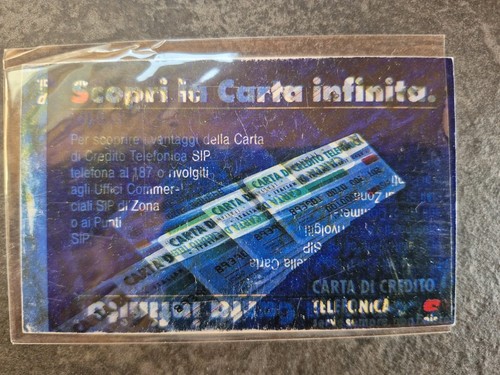 Scheda telefonica rara prova - rara,