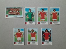 Lotto di 7 Figurine Calciatori