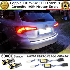 COPPIA LUCI TARGA 5 LED PER