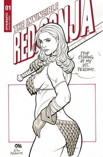 Invincible red sonja - invincible, d