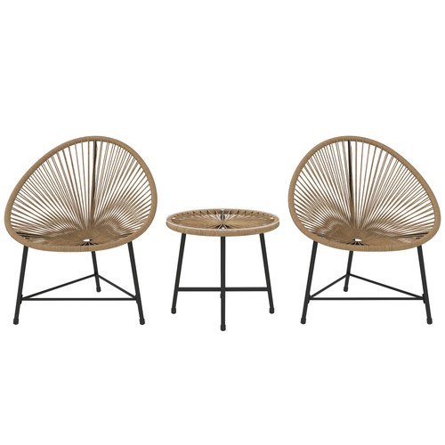 Outsunny set giardino 3 - da,