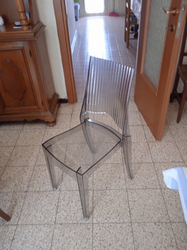 Sedia trasparente - sedia,