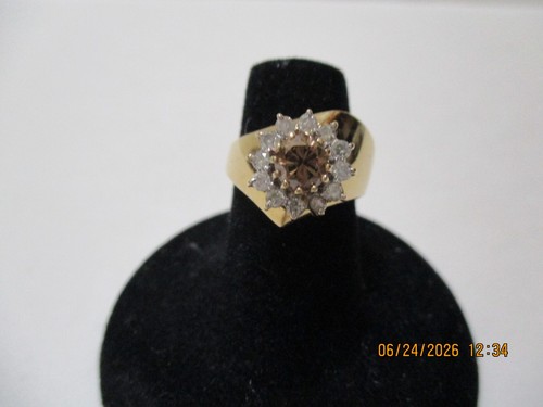 Anello con champagne - , e