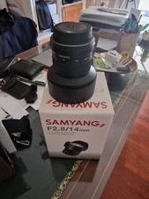 Obiettivi Per CANON Samyang 14mm f2.8 IF ED UMC Aspherical come nuovo