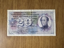 BANCONOTA SVIZZERA 20 FRANCHI