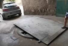 Piattaforma girevole rotante