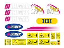 Kit adesivi escavatore ihimer - kit,