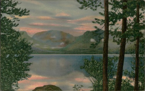 Cartolina parco nazionale - cartolina,
