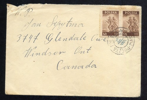 Polonia 1946 timbro