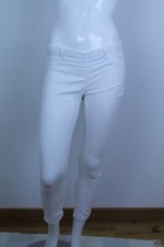 PATRIZIA PEPE PANTALONE BIANCO DONNA TG SIZE 4O