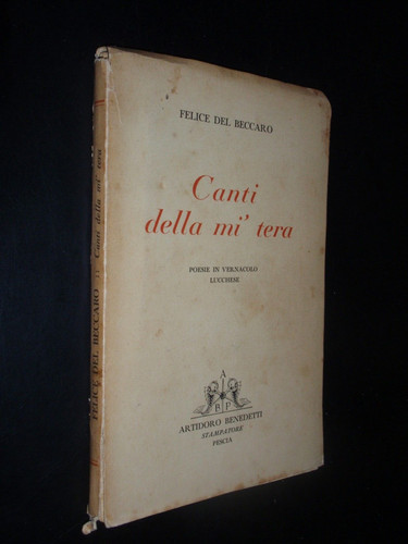 Del beccaro canti - beccaro, –